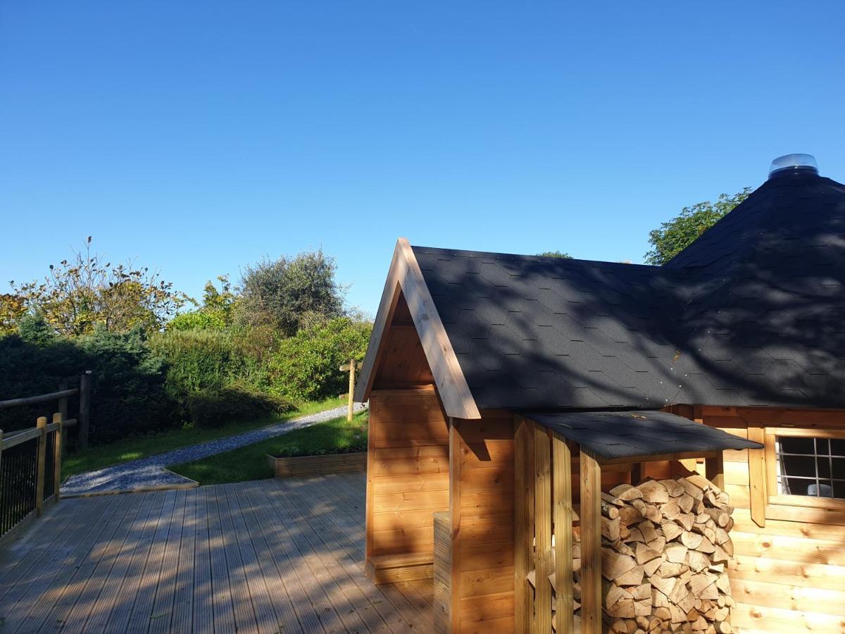 The Hive - Unique Log Cabin With Wood Burning Stove Ludchurch Esterno foto