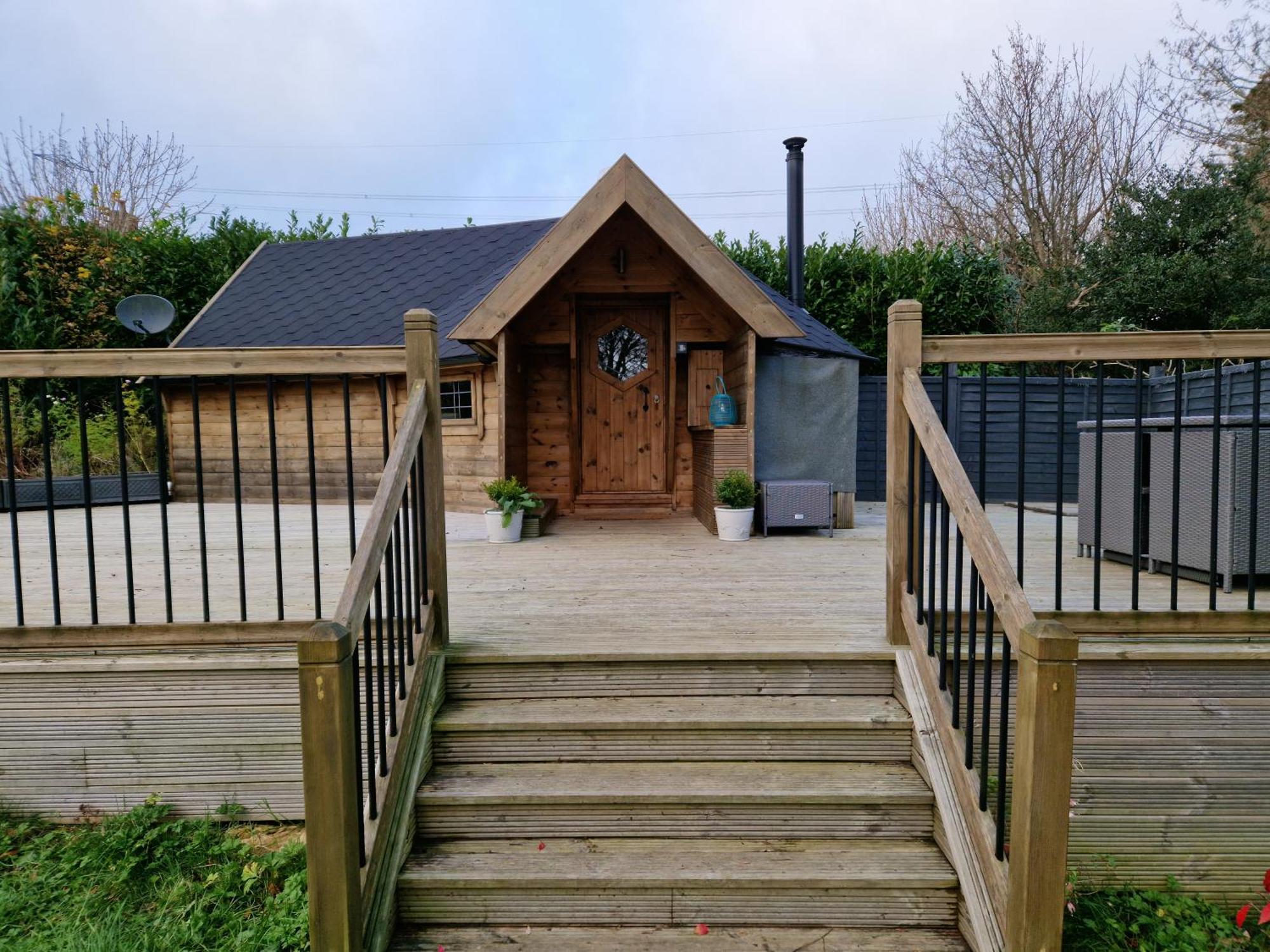 The Hive - Unique Log Cabin With Wood Burning Stove Ludchurch Esterno foto